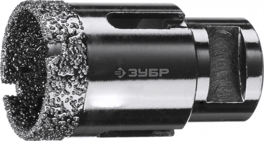 Алмазная коронка для сухого сверления ЗУБР d=29 х 35, M14 Профессионал [29865-29]