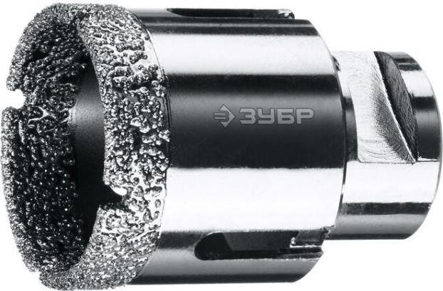 Алмазная коронка для сухого сверления ЗУБР d=45 х 35, M14 Профессионал [29865-45]