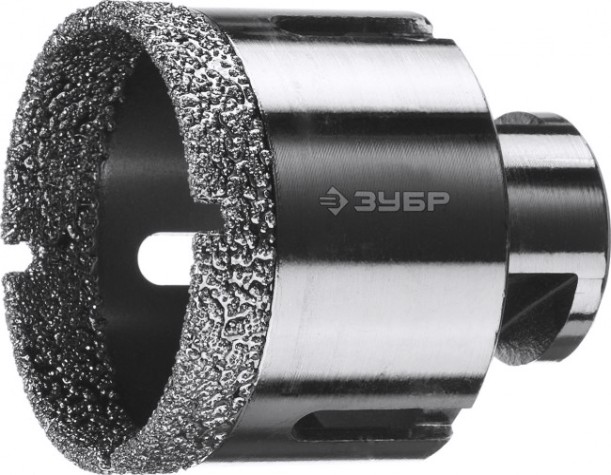 Алмазная коронка для сухого сверления ЗУБР d=54 х 35, M14 Профессионал [29865-54]