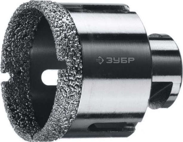 Алмазная коронка для сухого сверления ЗУБР d=55 х 35, M14 Профессионал [29865-55]