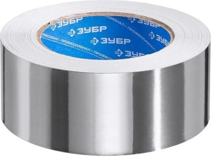 Алюминиевая лента ЗУБР 50 мм х 25 м 60 мк [12262-50-25]