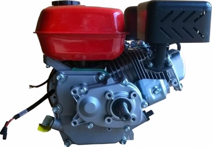 Бензиновый двигатель ZONGSHEN ZS 168 FB6 6,5 л.с. (вал 20 мм, редуктор) [1T90QW681]