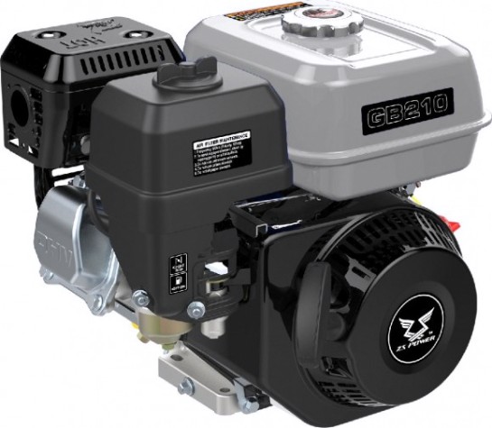 Бензиновый двигатель ZONGSHEN ZS GB 210E-2 (конус) [1T90QS211]