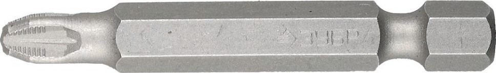 Бита для заворачивания ЗУБР МАСТЕР кованые, e 1/4", pz3, 50мм, 2шт [26003-3-50-2]
