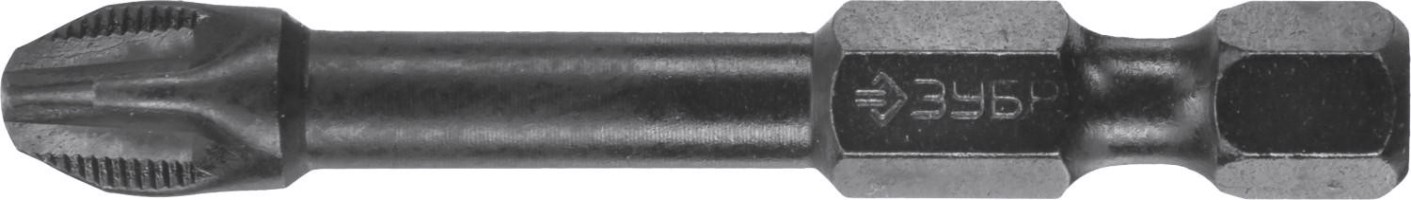 Бита для заворачивания ЗУБР ПРОФЕССИОНАЛ e 1/4", ph3, 50мм, 10шт [26021-3-50-S10]