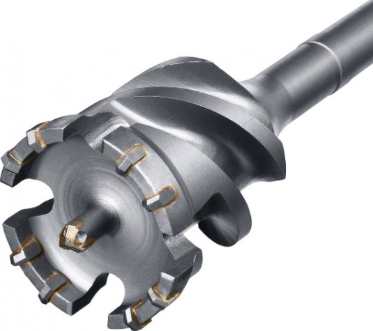Бур проломный SDS-Max ЗУБР ПРОФЕССИОНАЛ 45х500/600 мм [29330-45-600]