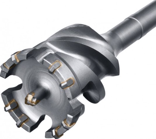 Бур проломный SDS-Max ЗУБР ПРОФЕССИОНАЛ 80х900/1000 мм [29330-80-1000]