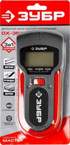 Детектор металла ЗУБР Многофункциональный автокалибровка [45265]