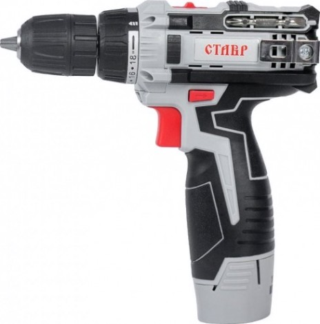 Дрель-шуруповерт аккумуляторная СТАВР ДА-10,8/2ЛМ [ст10,8-2лм]