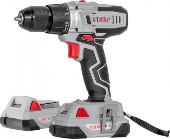 Дрель-шуруповерт аккумуляторная СТАВР ДА-14,4/2 [ст14,4-2да]