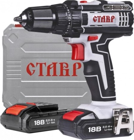 Дрель-шуруповерт аккумуляторная СТАВР ДА-18ЛК [ст18лкда]