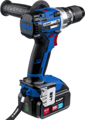 Дрель-шуруповерт аккумуляторная ЗУБР DB-201-42 Профессионал