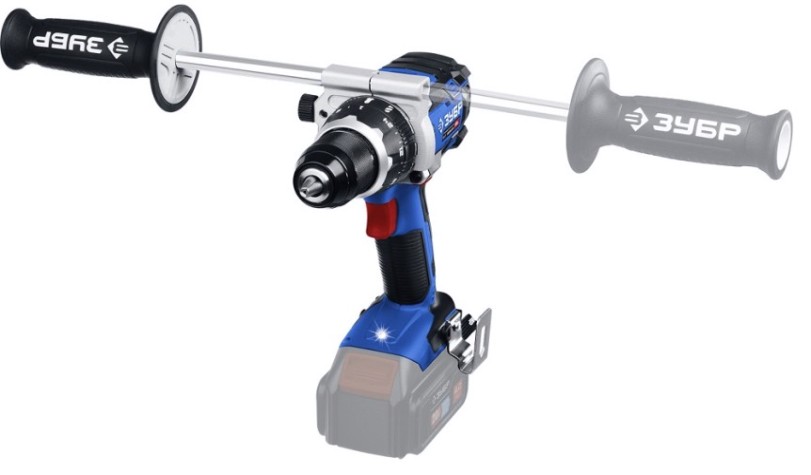 Дрель-шуруповерт аккумуляторная ЗУБР DB-211 Т7 без АКБ, бесщеточная Профессионал [DB-211]