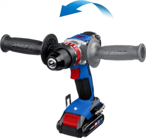 Дрель-шуруповерт аккумуляторная ЗУБР DBS-201-42 Профессионал