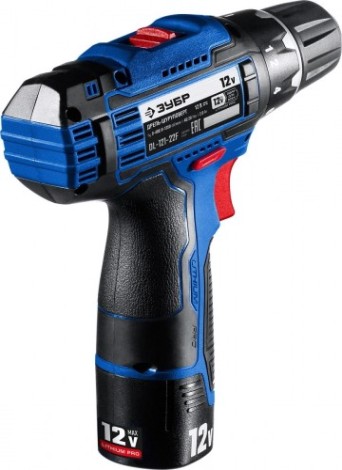 Дрель-шуруповерт аккумуляторная ЗУБР DL-121-22F Профессионал
