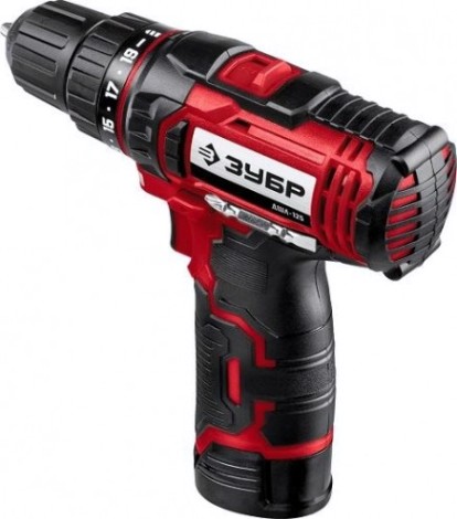 Дрель-шуруповерт аккумуляторная ЗУБР ДШЛ-125-22