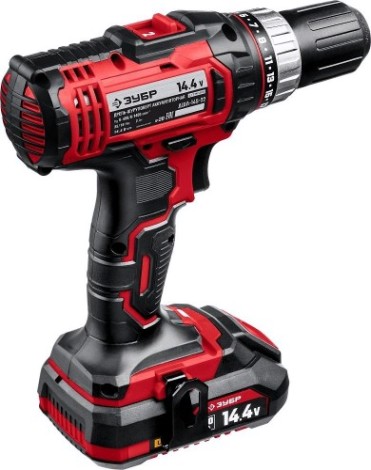 Дрель-шуруповерт аккумуляторная ЗУБР ДШЛ-145-22