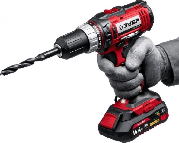 Дрель-шуруповерт аккумуляторная ЗУБР ДШЛ-145-22