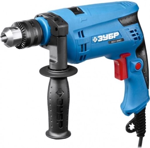 Дрель ударная сетевая ЗУБР ЗДУ-680 ЭРКМ2 Профессионал