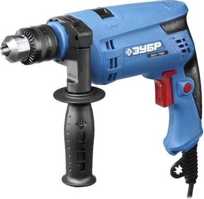 Дрель ударная сетевая ЗУБР ЗДУ-780 ЭРКМ2 Профессионал