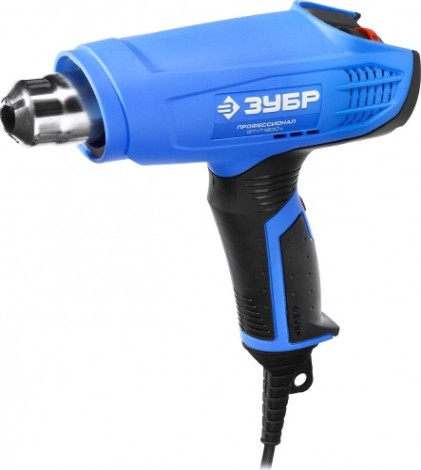 Фен строительный ЗУБР ФТ-П1800 К Профессионал
