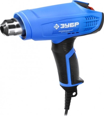Фен строительный ЗУБР ФТ-П1800 Профессионал