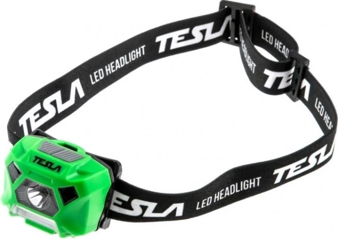 Фонарь TESLA HLS налобный, красный свет [310-023]