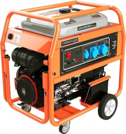 Генератор бензиновый ZONGSHEN PB 22003 E трехфазный [1T90DF221]
