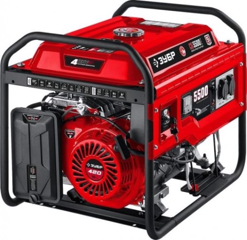 Генератор бензиновый ЗУБР СБ-5500Е