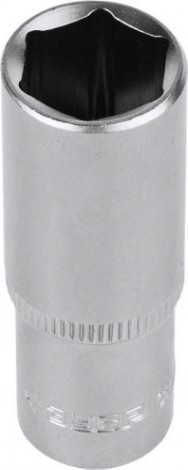 Головка шестигранная с посадкой 1/4" ЗУБР 27717-10 10 мм глубокая