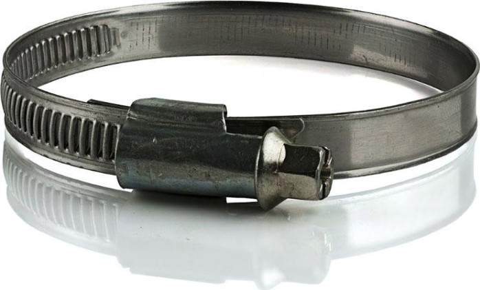 Хомут 80 - 100 червячный из нержавеющей стали [H80-100ECO42]