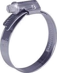 Хомут 90 - 110 червячный из нержавеющей стали ширина 12 мм [H90-110-12ECO42]