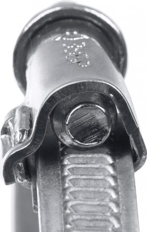 Хомут червячный ЗУБР X-9H 25-40 мм ширина 9 мм, цинк, 50 шт [37807-40]