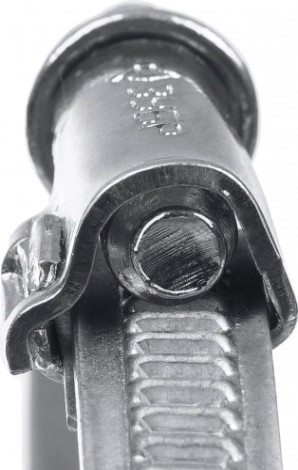 Хомут червячный ЗУБР X-9H 60-80 мм ширина 9 мм, цинк, 50 шт [37807-80]