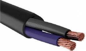 Кабель силовой ЗУБР КГтп 2x2.5 mm2 гибкий 100 м, гост 24334-80 [60013-100]