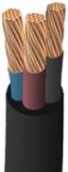 Кабель силовой ЗУБР КГтп 3x2.5 mm2 гибкий 100 м, гост 24334-80 [60010-100]