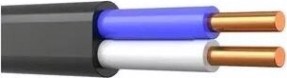 Кабель силовой ЗУБР ВВГ ввг-пнг(а)-ls 2x2.5 mm2 50 м, гост 31996-2012 [60005-50]