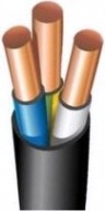 Кабель силовой ЗУБР ВВГ ввг-пнг(а)-ls 3x2.5 mm2 100 м, гост 31996-2012 [60007-100]