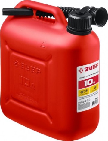 Канистра ЗУБР Мастер 10л пластиковая [38366-10]