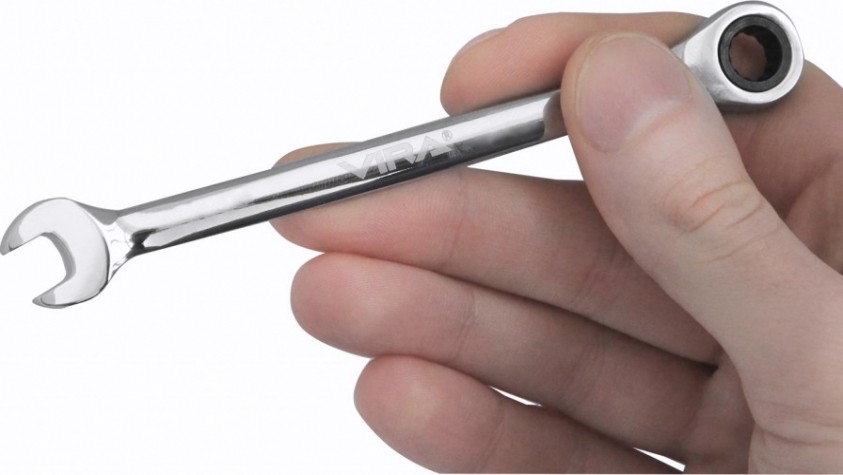 Ключ комбинированный трещоточный VIRA 9 мм 511065 [511065]