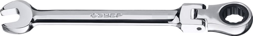 Ключ комбинированный трещоточный ЗУБР 27101-13 13 мм, с шарниром