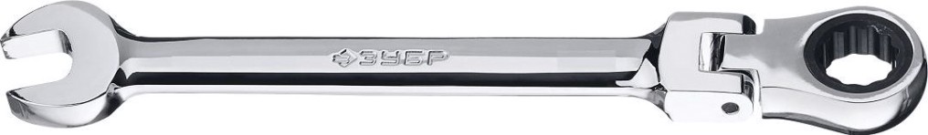 Ключ комбинированный трещоточный ЗУБР 27101-14 14 мм, с шарниром