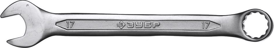 Ключ комбинированный ЗУБР МАСТЕР гаечный 17 мм, [27087-17_z01]