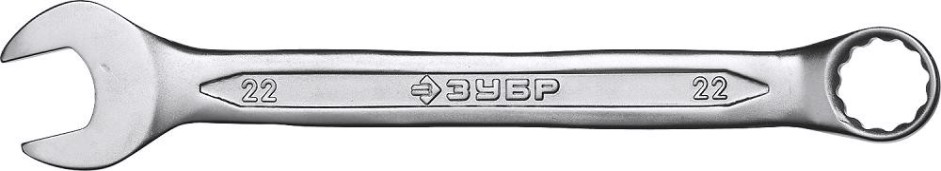 Ключ комбинированный ЗУБР МАСТЕР гаечный 22 мм, [27087-22_z01]