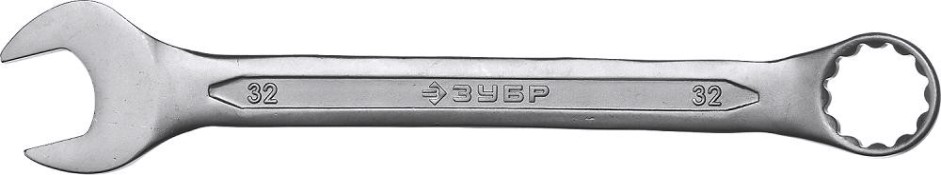 Ключ комбинированный ЗУБР МАСТЕР гаечный 32 мм, [27087-32_z01]