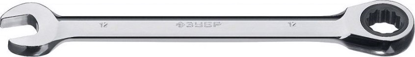 Ключ комбинированный ЗУБР ПРОФЕССИОНАЛ трещоточный 12 мм [27074-12_z01]