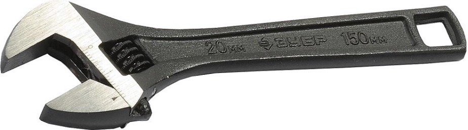 Ключ разводной ЗУБР МАСТЕР 150 / 20 мм, [27251-15]