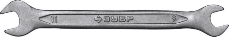 Ключ рожковый ЗУБР 9 x 11 мм 27010-09-11 [27010-09-11_z01]