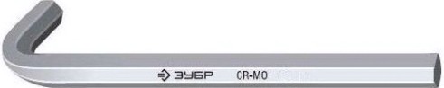 Ключ шестигранный ЗУБР ЭКСПЕРТ HEX 12 имбусовый cr-mo, сатинированное покрытие, [27451-12]