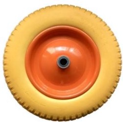 Колесо литое PU-350 для тачки Belamos 4562 Р, Т700 Р, Т800 Р полиуретановое D20/90 [WPU700]